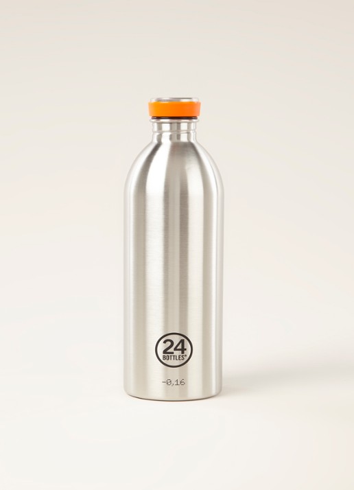 24Bottles Urban Bottle waterfles 1 liter - voorkant 2 roestvrijstaal