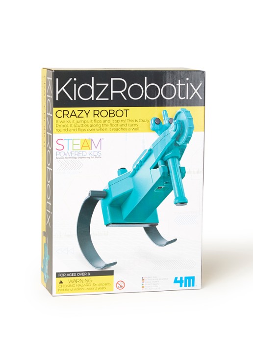 4M Crazy Robot bouwkit - voorkant undefined