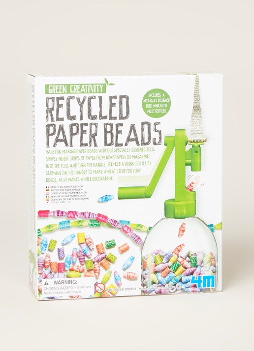 4M Recycle papier kralen kit - voorkant 2 undefined