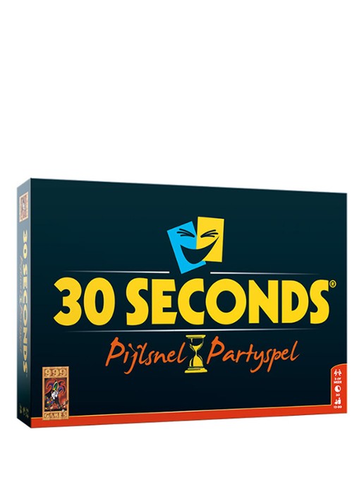 999 Games 30 seconds - voorkant zwart