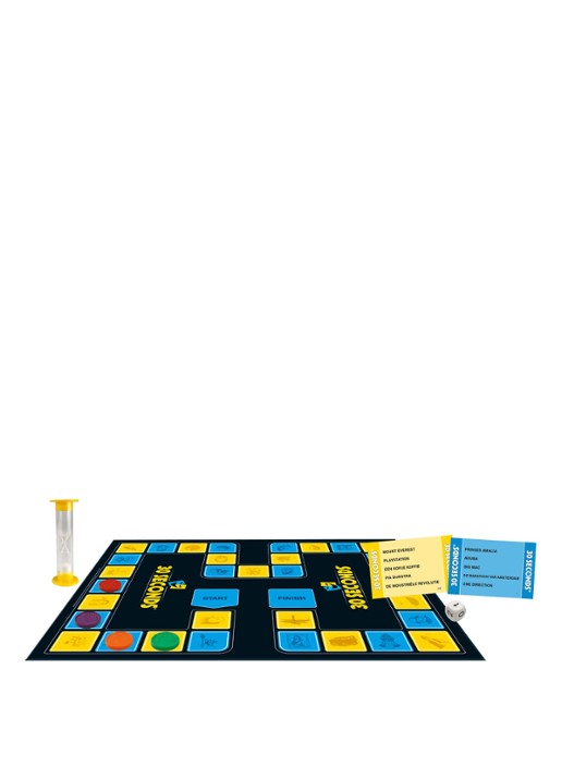 999 Games 30 seconds - voorkant 2 zwart