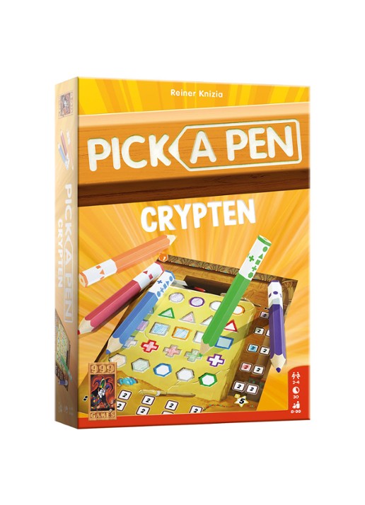 999 Games Pick a Pen Crypten dobbelspel - voorkant 2 multicolor