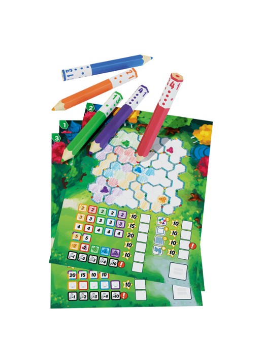 999 Games Pick a Pen Tuinen dobbelspel - detail 3 multicolor