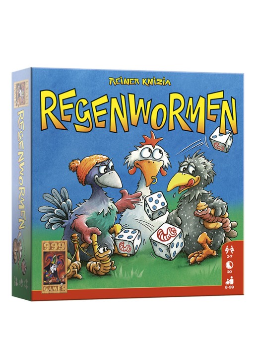 999 Games Regenwormen - voorkant undefined