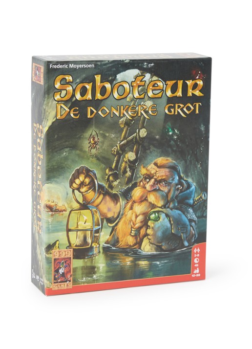 999 Games Saboteur De Donkere Grot kaartspel - voorkant groen
