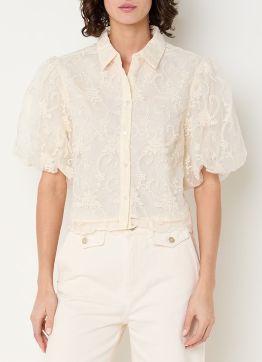 Aaiko Andra blouse met structuur