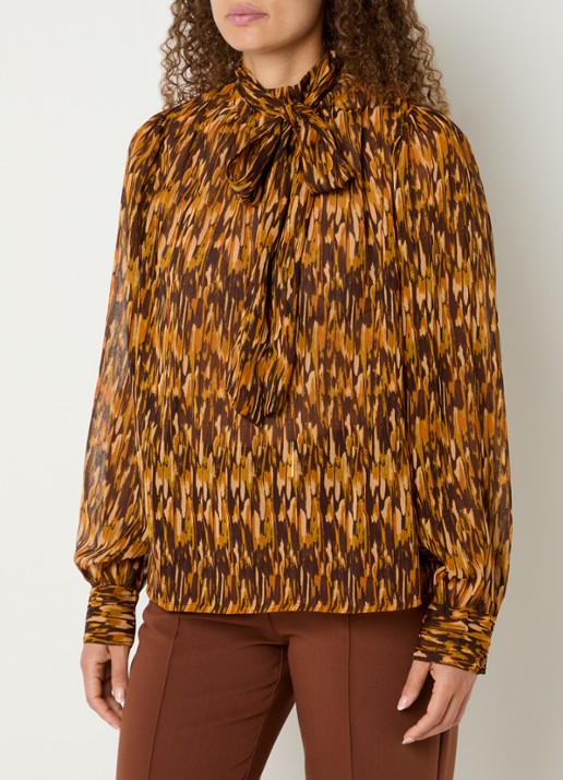 Aaiko Bowi tuniek met sjaalkraag