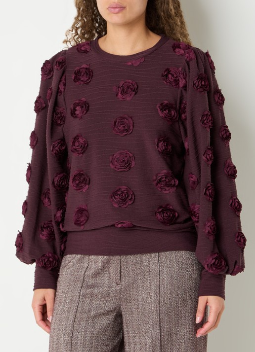 Aaiko Isha top met bloemenprint