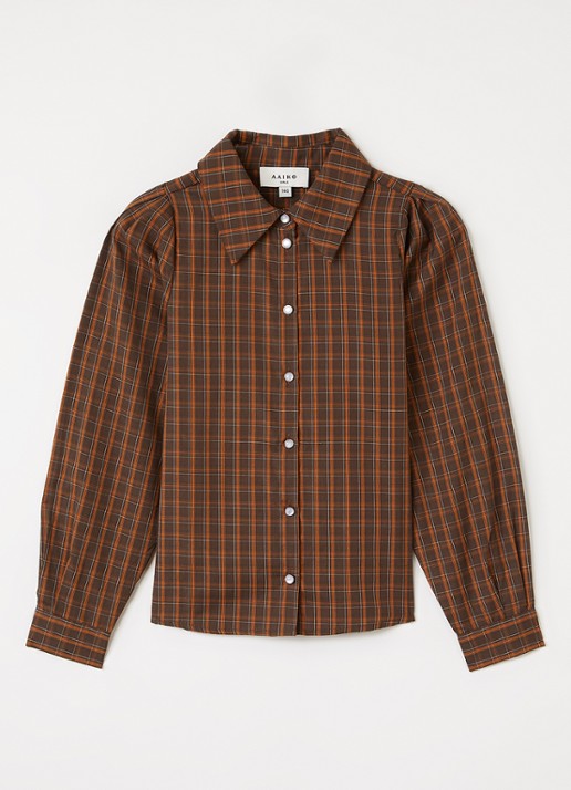 Aaiko Janesse blouse met ruitdessin