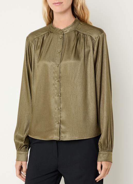 Aaiko Liv blouse met plooidetail