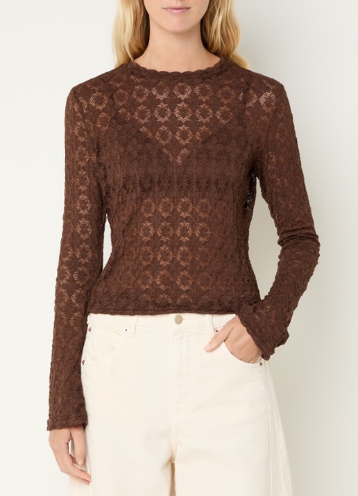 Aaiko Mason top van kant