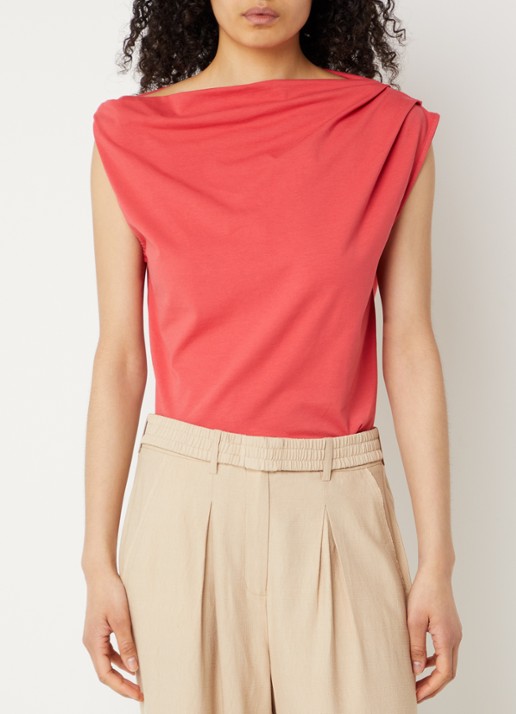 Aaiko Nola top met asymmetrische hals