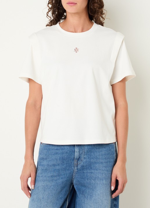Aaiko Romee T-shirt met borduring
