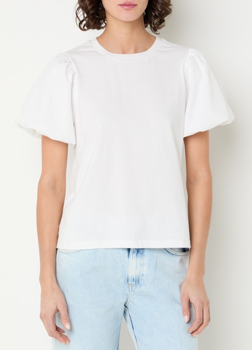 Aaiko Sofia top met pofmouw
