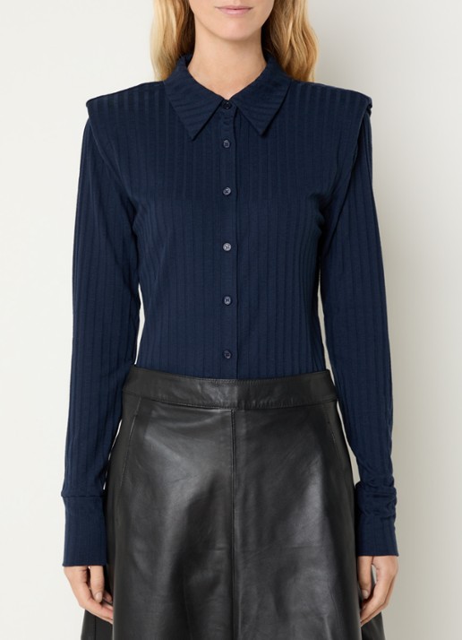 Aaiko Vigo blouse met schoudervulling