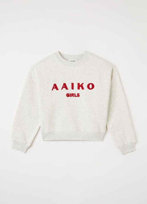 Aaiko Zena sweater met logoborduring