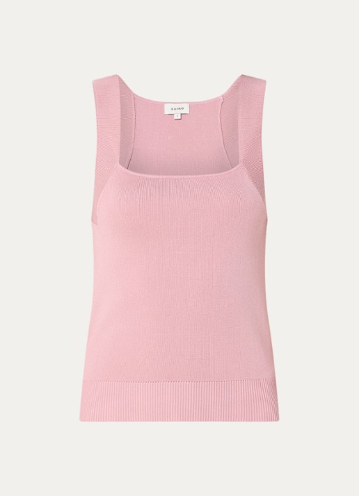 Aaiko Zena top met stretch - voorkant oudroze