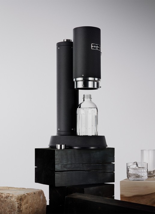 Aarke Carbonator Pro bruiswatertoestel - voorkant 4 zwart