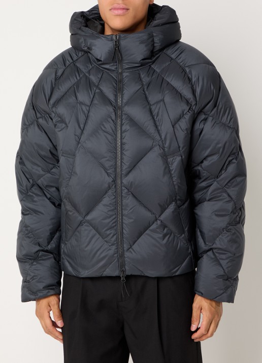 about:blank Puffer jack met donsvulling en quilt patroon