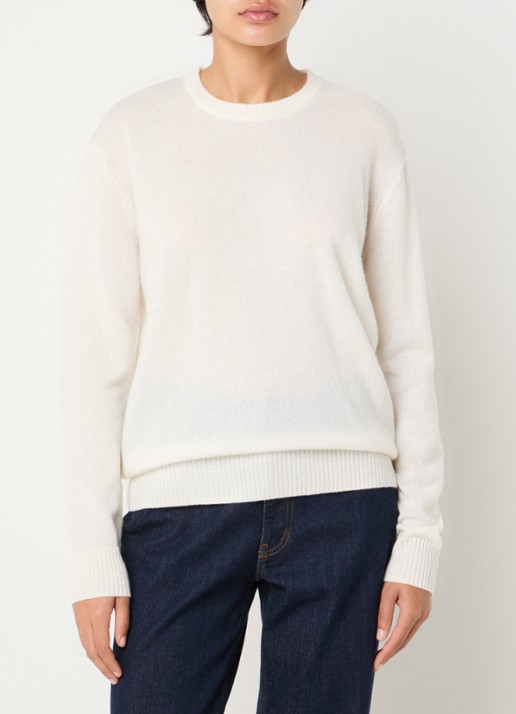 Absolut Cashmere. Ysee fijngebreide trui van kasjmier met ronde hals