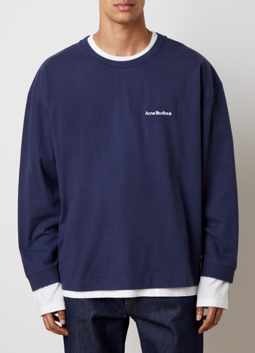 Acne Studios Ericka Registered longsleeve met logo