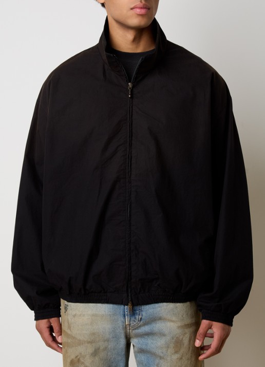 Acne Studios Jack van  katoen met backprint - detail 4 zwart