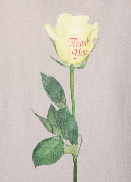 Acne Studios Longsleeve met print - detail 5 donkerbeige