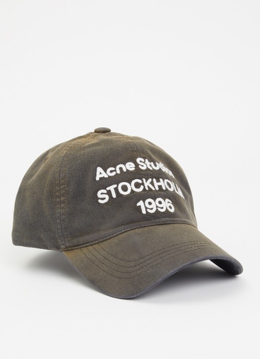 Acne Studios Pet met logo