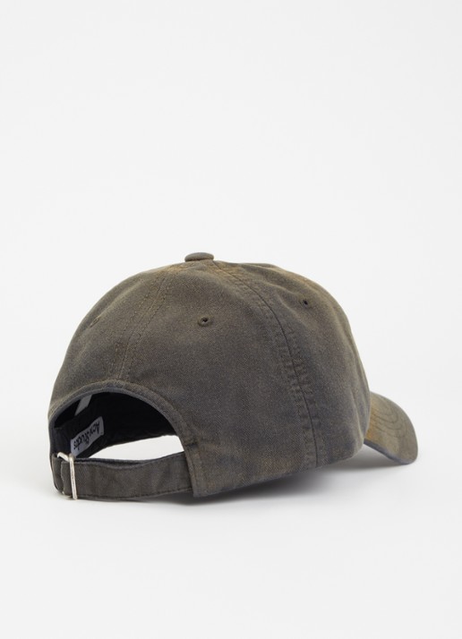 Acne Studios Pet met logoborduring - detail 2 zwart
