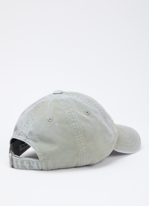 Acne Studios Pet van denim met logoborduring - detail 2 grijs