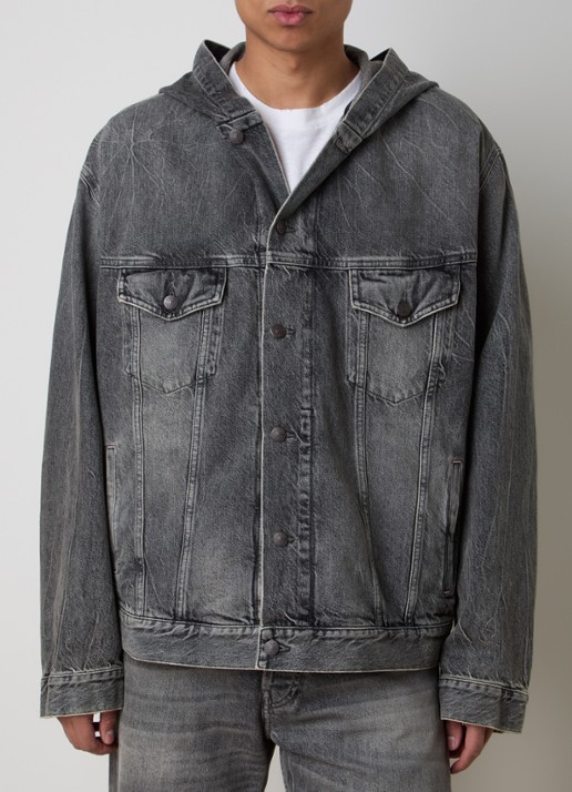 Acne Studios Spijkerjas met capuchon en steekzakken