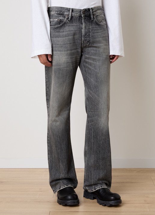 Acne Studios Straight fit jeans met gekleurde wassing