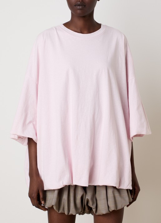 Acne Studios T-shirt met backprint - achterkant 3 roze