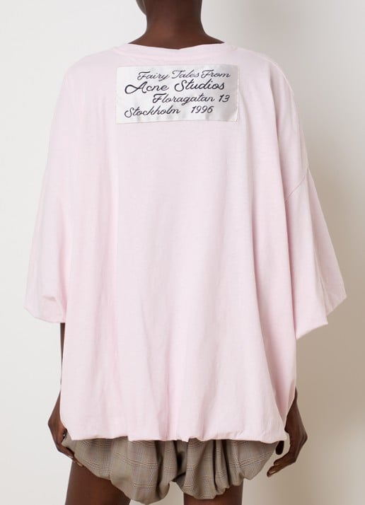 Acne Studios T-shirt met backprint