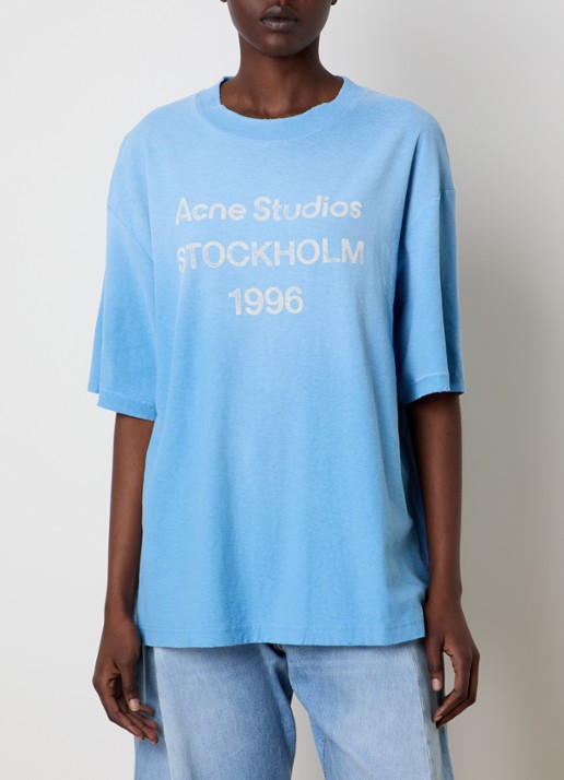 Acne Studios T-shirt met logoprint