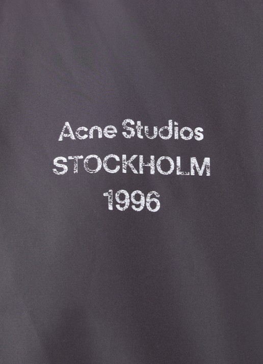 Acne Studios Windjack met steekzakken - detail 7 creme