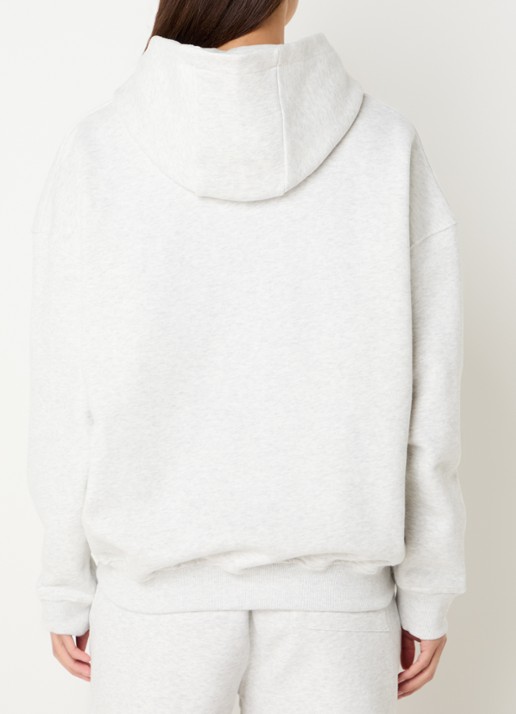 Adanola Ada sweater met logoborduring - achterkant 5 grijsmele