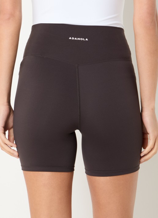 Adanola High waist skinny fit trainingslegging - achterkant 3 donkerbruin