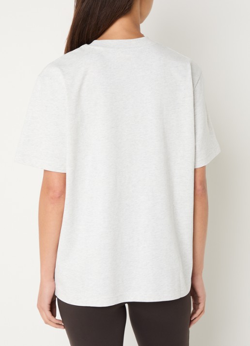 Adanola T-shirt met borduring - achterkant 4 grijsmele