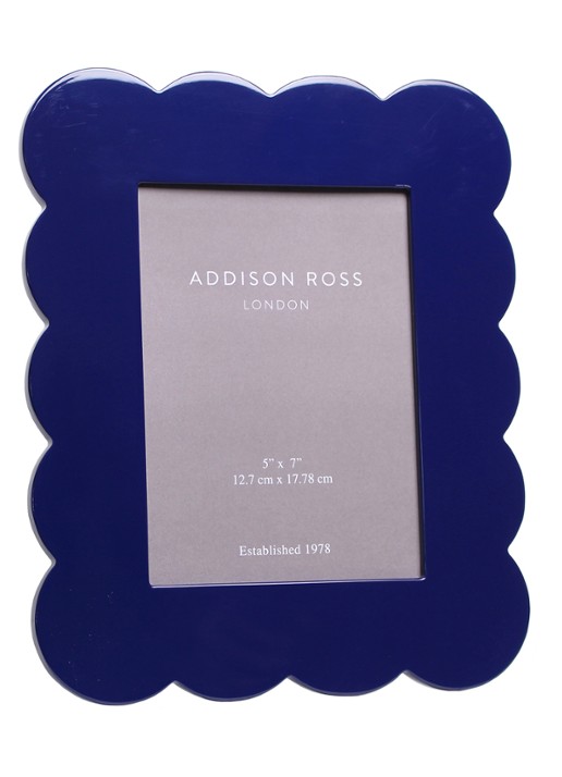 Addison Ross Lacquer fotolijst - detail donkerblauw