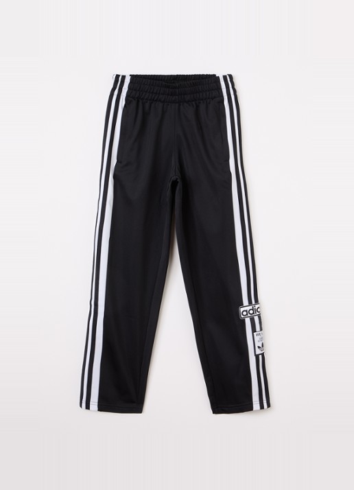 Adidas Adibreak straight fit trackpants met logo - voorkant zwart
