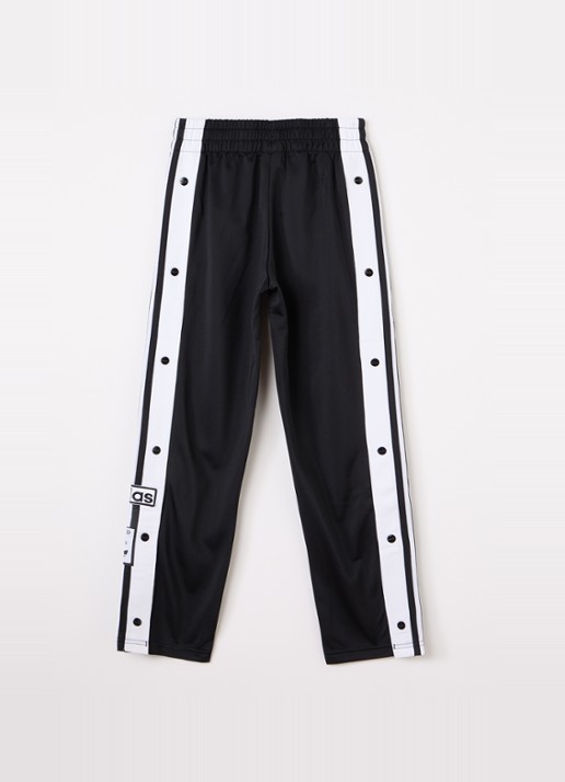 Adidas Adibreak straight fit trackpants met logo - voorkant 2 zwart