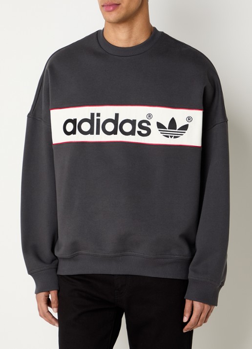 adidas adiSignature NY oversized sweater met logo