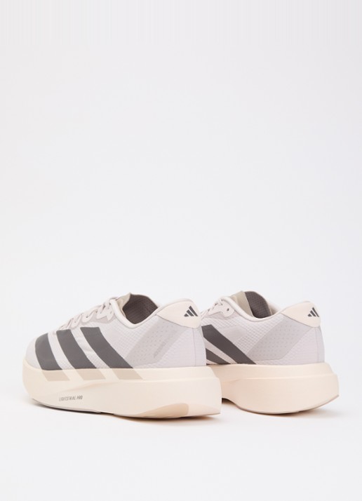 Adidas Adizero EVO SL sneaker met gebreide bovenwerk - achterkant beige