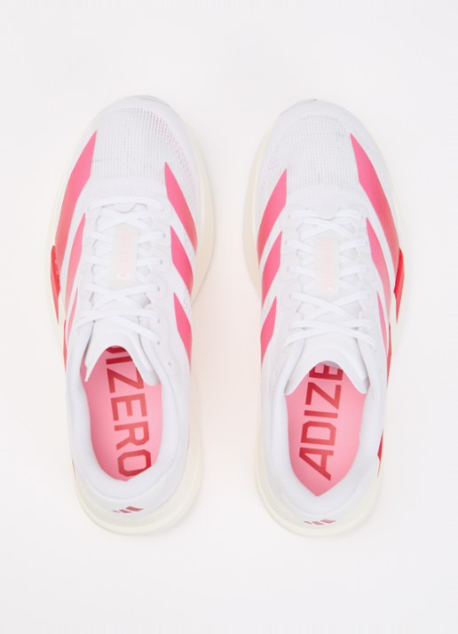 Adidas Adizero sneaker van mesh - detail 4 wit