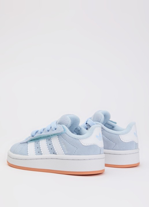 Adidas Campus 00s sneaker van suède - achterkant lichtblauw