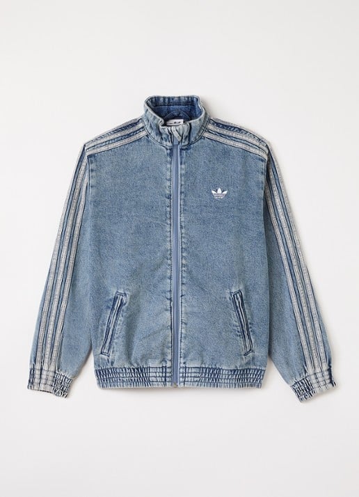 Adidas Firebird spijkerjas met logo