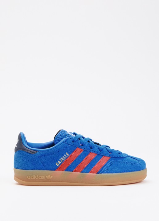 Adidas Gazelle Indoor sneaker van suède met logo