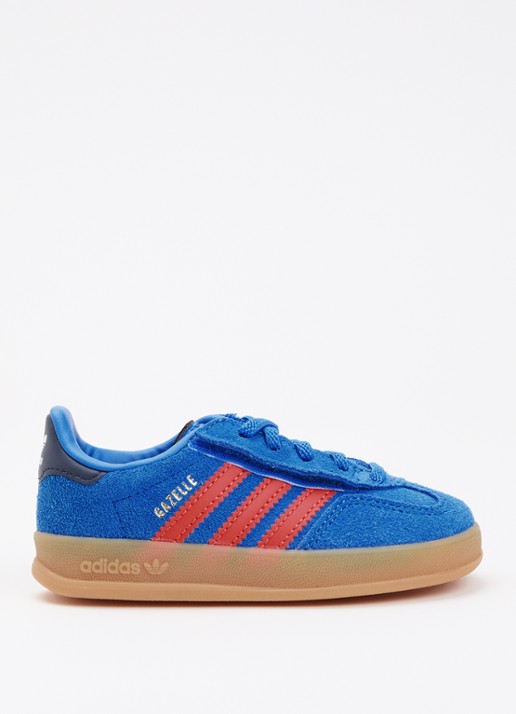 Adidas Gazelle Indoor sneaker van suède met logo