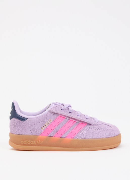 Adidas Gazelle Indoor sneaker van suède met logo